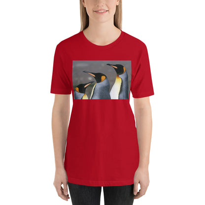 Everyday Elegant Tee - Three Emperor Penguins