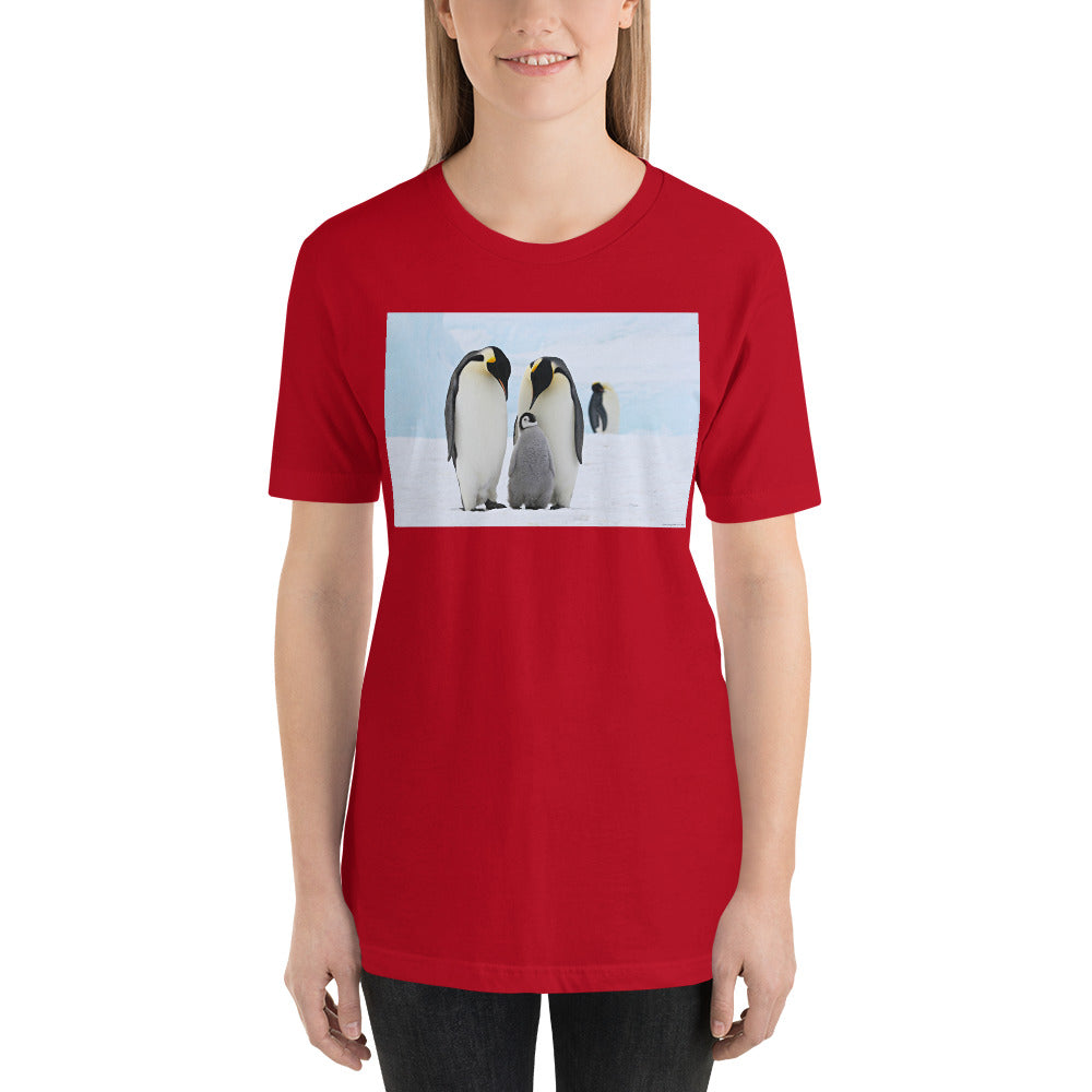 Everyday Elegant Tee - Penguin Family