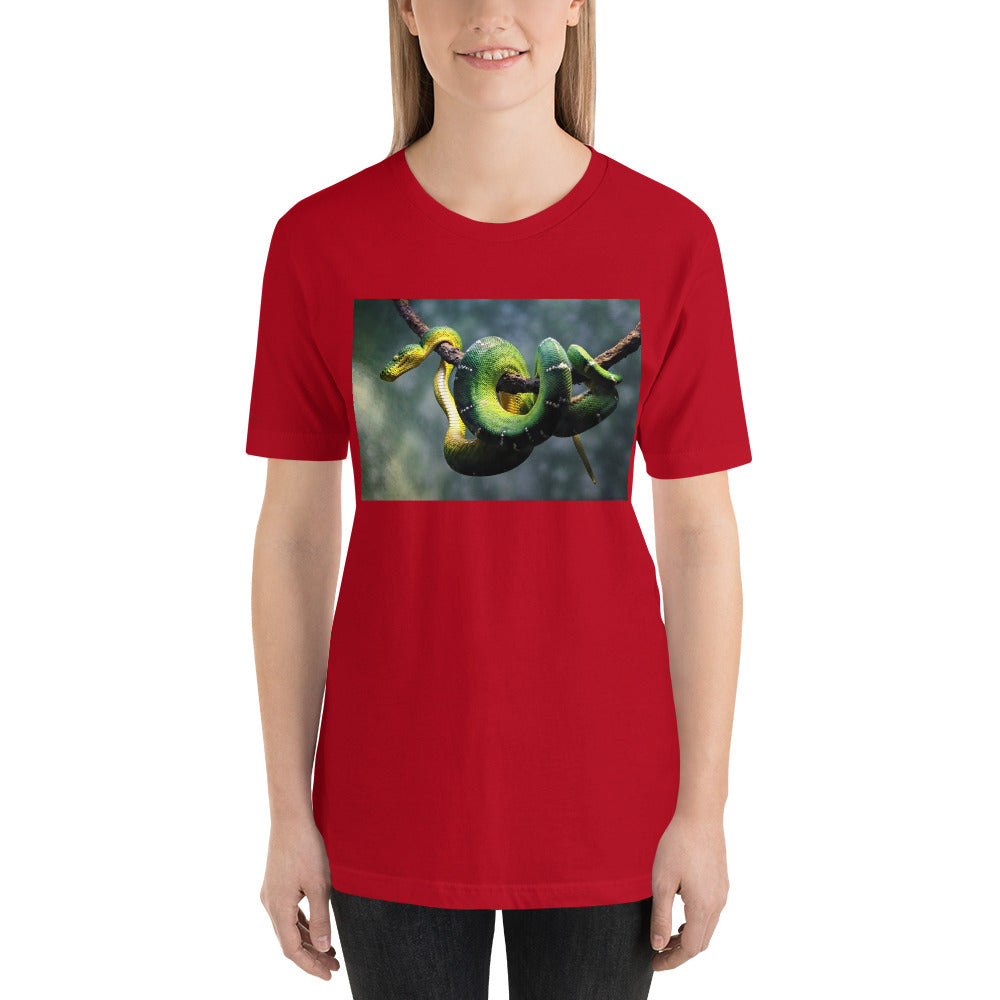 Everyday Elegant Tee - Green Tree Python