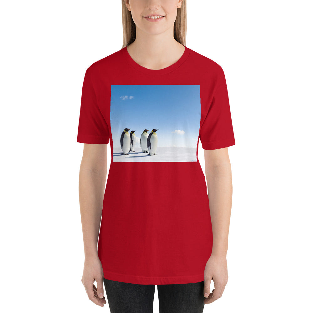 Everyday Elegant Tee - Penguins Out for a Stroll