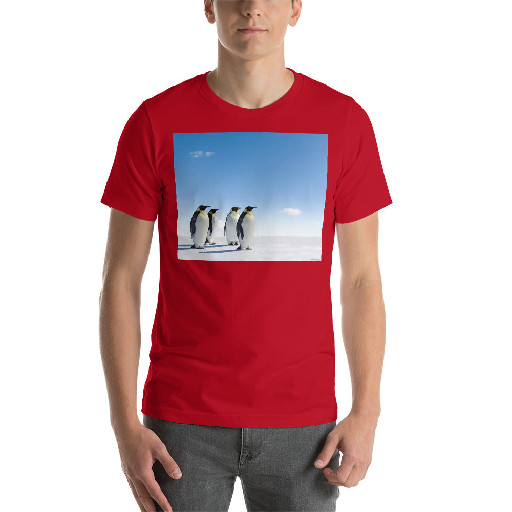 Premium Soft Crew Neck - Emperor Penguins Out for a Stroll