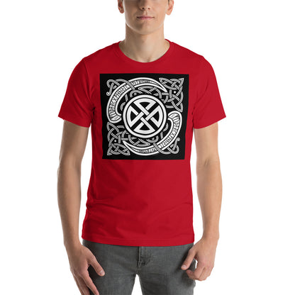 Premium Soft Crew Neck - Viking Runes & Celtic Knot Design
