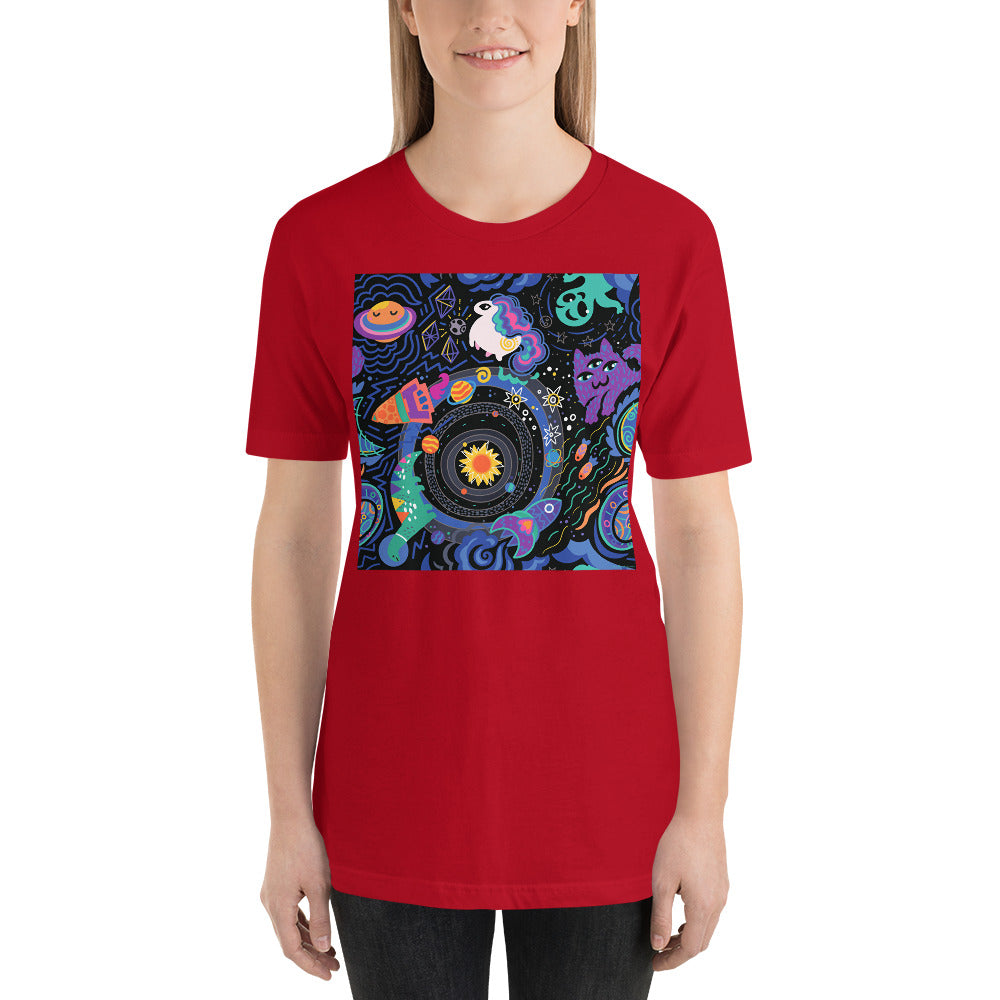 Everyday Elegant Tee  - Fun Solar System