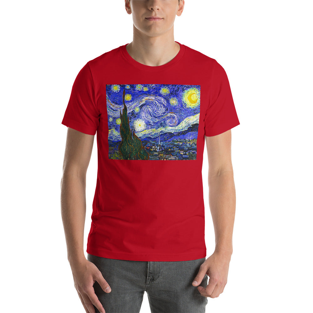 Classic Crew Neck Tee - van Gogh: The Starry Night