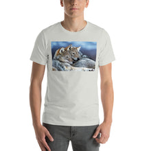 Load image into Gallery viewer, Classic Crew Neck Tee - Wolves Chilling - Ronz-Design-Unique-Apparel
