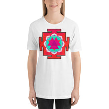 Load image into Gallery viewer, Classic Crew Neck Tee - Red Yantra - Ronz-Design-Unique-Apparel
