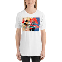 Load image into Gallery viewer, Classic Crew Neck Tee - Abstract Black Circle - Ronz-Design-Unique-Apparel
