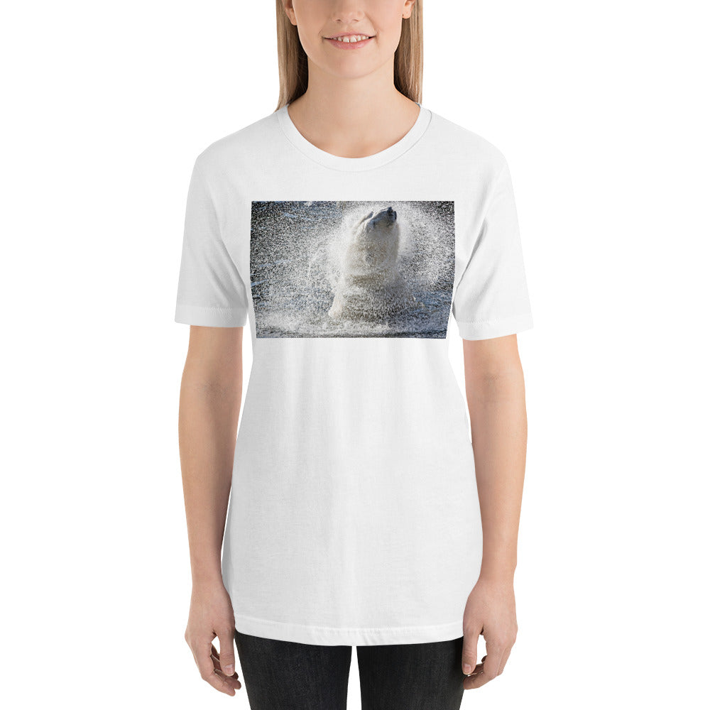 Classic Crew Neck Tee - Water Shed - Ronz-Design-Unique-Apparel