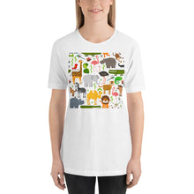 Load image into Gallery viewer, Classic Crew Neck Tee - Life is a Zoo - Ronz-Design-Unique-Apparel
