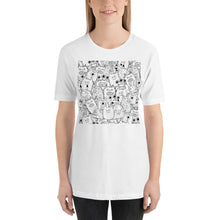 Load image into Gallery viewer, Classic Crew Neck Tee - Funny Monsters - Ronz-Design-Unique-Apparel
