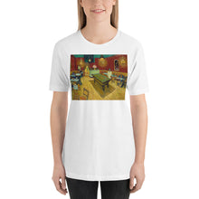Load image into Gallery viewer, Classic Crew Neck Tee - van Gogh: The Night Café - Ronz-Design-Unique-Apparel
