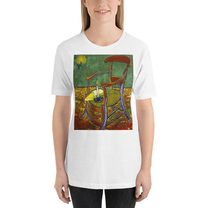 Classic Crew Neck Tee - van Gogh: Paul Gauguin's Armchair - Ronz-Design-Unique-Apparel