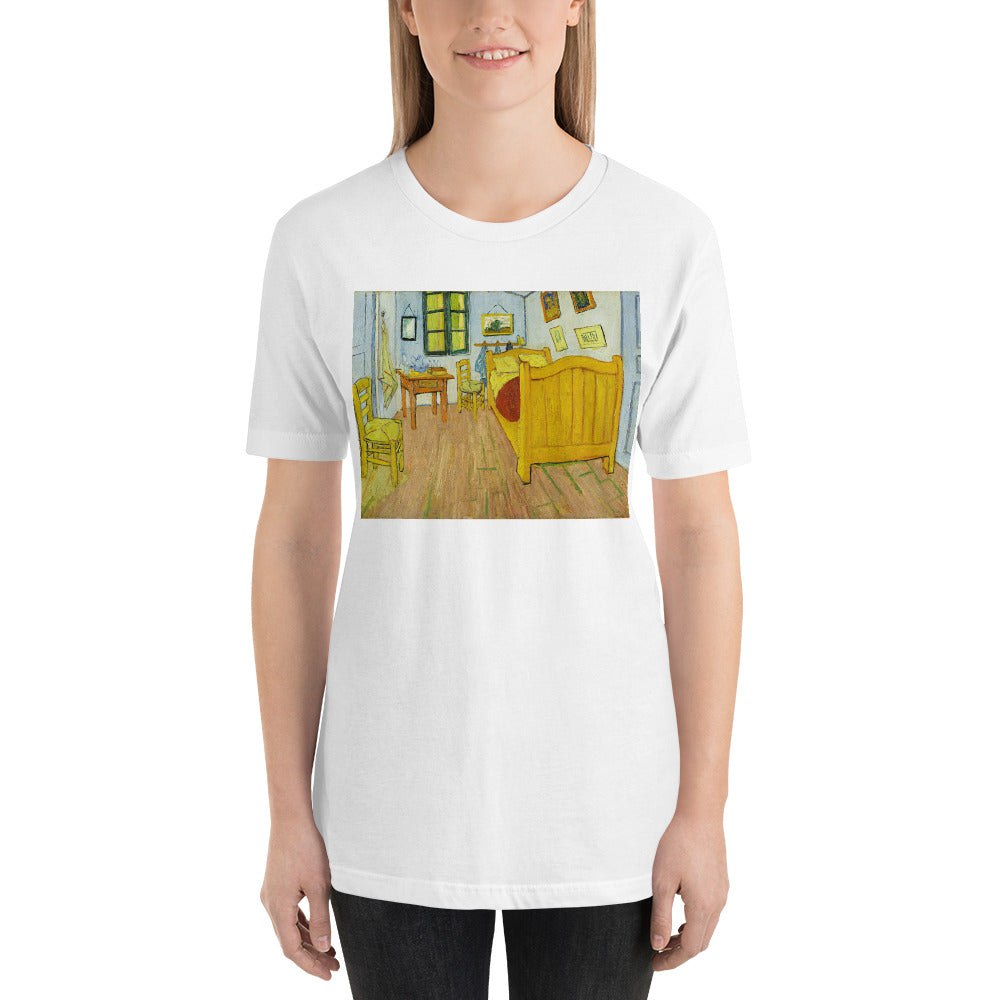 Classic Crew Neck Tee - van Gogh: Bedroom in Aries - Ronz-Design-Unique-Apparel