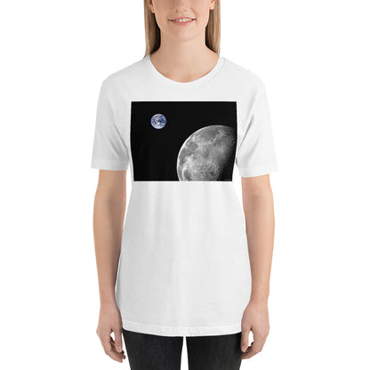 Classic Crew Neck Tee - NASA Photo Earth from Space - Ronz-Design-Unique-Apparel
