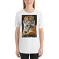 Classic Crew Neck Tee - Big Tiger - Ronz-Design-Unique-Apparel