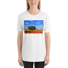 Load image into Gallery viewer, Classic Crew Neck Tee - A Tree in Africa - Ronz-Design-Unique-Apparel
