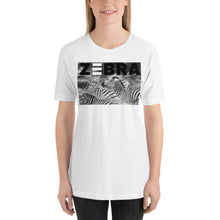 Load image into Gallery viewer, Classic Crew Neck Tee - ZEBRA Blur - Ronz-Design-Unique-Apparel
