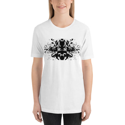 Classic Crew Neck Tee - Ink Splatter - Ronz-Design-Unique-Apparel