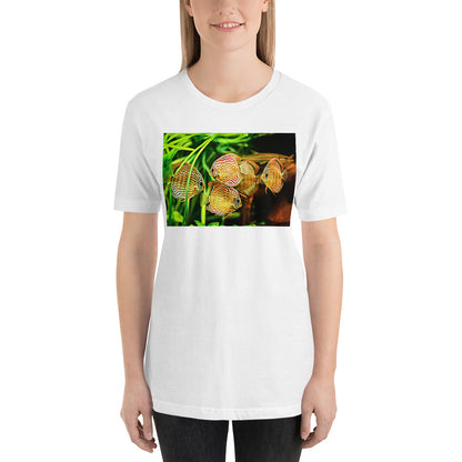 Classic Crew Neck Tee - Discus - Ronz-Design-Unique-Apparel