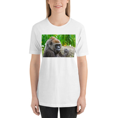Classic Crew Neck Tee - Young Gorilla - Ronz-Design-Unique-Apparel