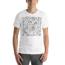 Load image into Gallery viewer, Classic Crew Neck Tee - Monsters - Ronz-Design-Unique-Apparel
