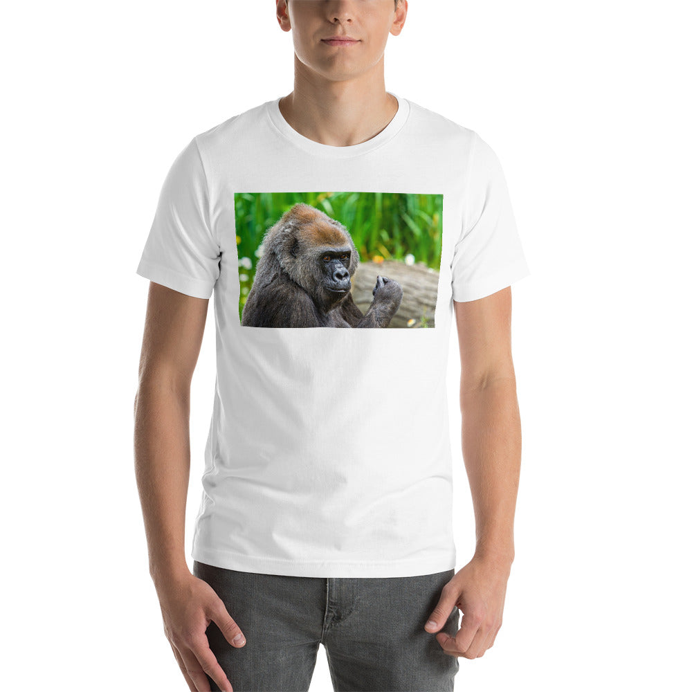 Classic Crew Neck Tee - Young Gorilla - Ronz-Design-Unique-Apparel