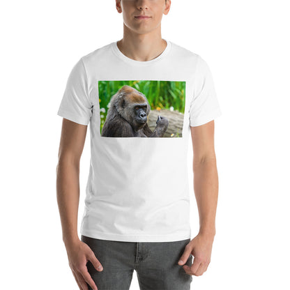 Classic Crew Neck Tee - Young Gorilla - Ronz-Design-Unique-Apparel