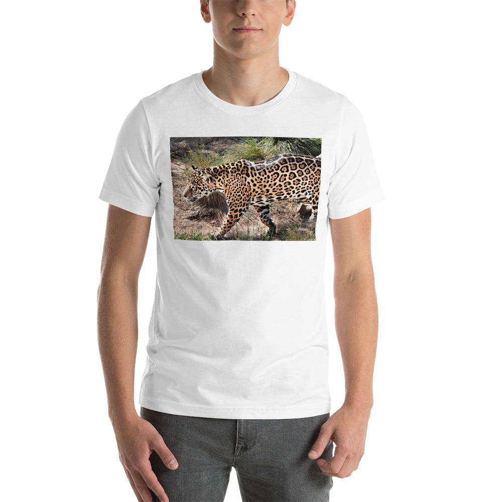 Classic Crew Neck Tee - Young Leopard - Ronz-Design-Unique-Apparel