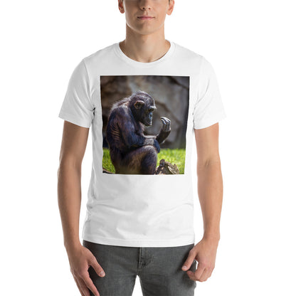 Classic Crew Neck Tee - Thinking - Ronz-Design-Unique-Apparel