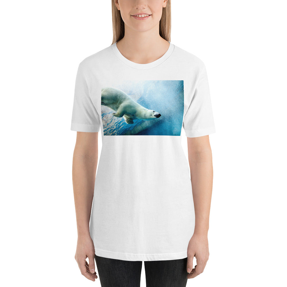 Everyday Elegant Tee- Polar Dip