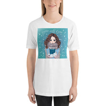Load image into Gallery viewer, Everyday Elegant Tee - Coffee with Snow
