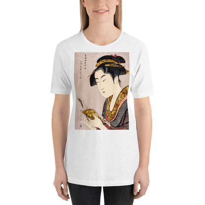 Everyday Elegant Tee - Japanese Lady Reading