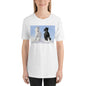 Everyday Elegant Tee - Black & White Stallions Flying