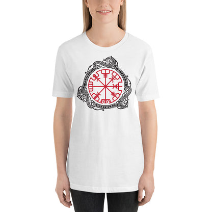 Everyday Elegant Tee - Magical Norse Runic Compass