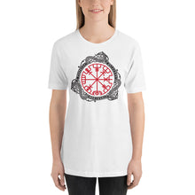 Load image into Gallery viewer, Everyday Elegant Tee - Magical Norse Runic Compass
