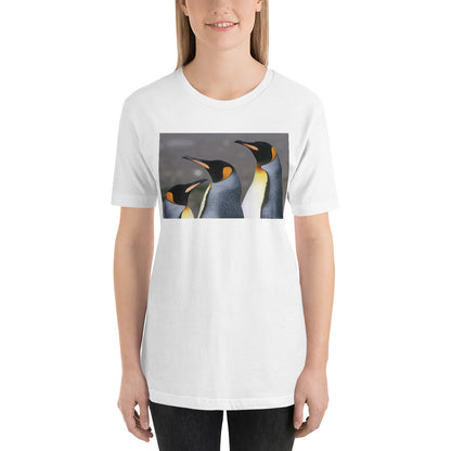 Everyday Elegant Tee - Three Emperor Penguins
