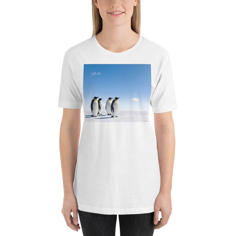 Everyday Elegant Tee - Penguins Out for a Stroll