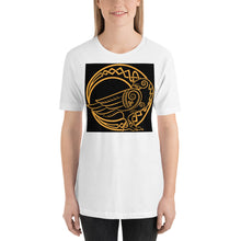 Load image into Gallery viewer, Everyday Elegant Tee - Crescent Moon &amp; Odin&#39;s Raven
