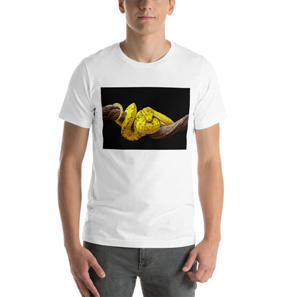 Premium Soft Crew Neck - Yellow Green Tree Python