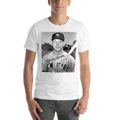 Premium Crew Neck Tee - Mickey Mantle #026
