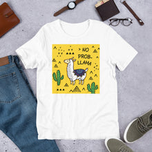 Load image into Gallery viewer, Everyday Elegant Tee  - NO PROB-LLAMA
