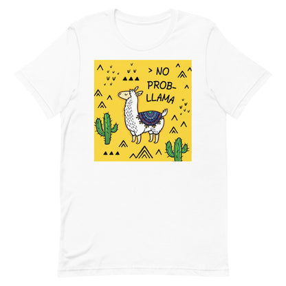 Classic Crew Neck Tee - NO PROB-LLAMA