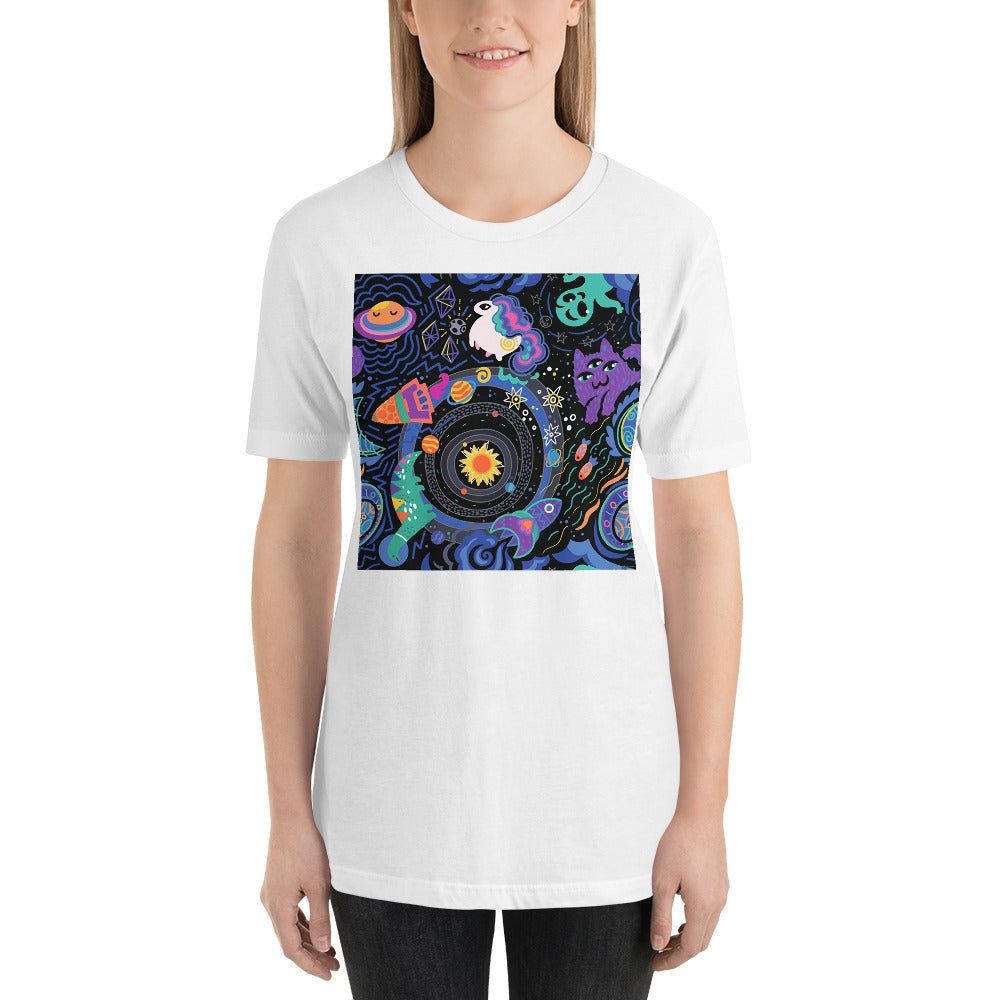 Everyday Elegant Tee  - Fun Solar System
