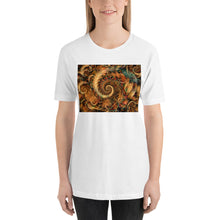 Load image into Gallery viewer, Everyday Elegant Tee - Spiraling Spiral Fractals
