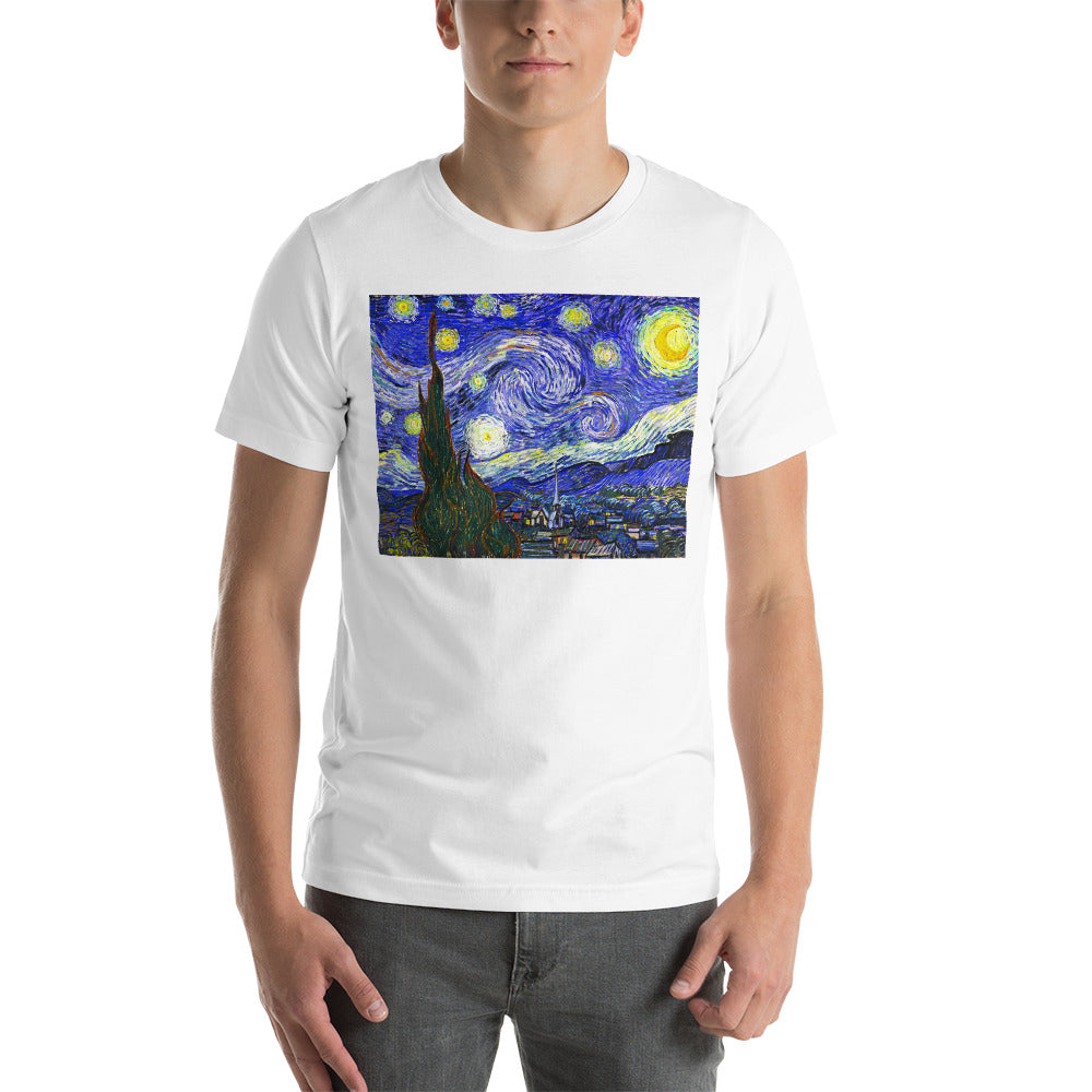 Classic Crew Neck Tee - van Gogh: The Starry Night