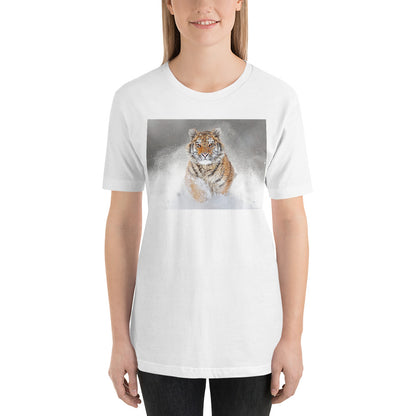 Everyday Elegant Tee - Tiger In Snow
