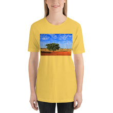 Load image into Gallery viewer, Classic Crew Neck Tee - A Tree in Africa - Ronz-Design-Unique-Apparel

