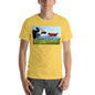 Classic Crew Neck Tee - Cow & Super Dog - Ronz-Design-Unique-Apparel
