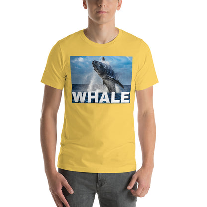 Classic Crew Neck Tee - Whale - Ronz-Design-Unique-Apparel