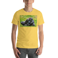Load image into Gallery viewer, Classic Crew Neck Tee - Gorilla in the Grass - Ronz-Design-Unique-Apparel
